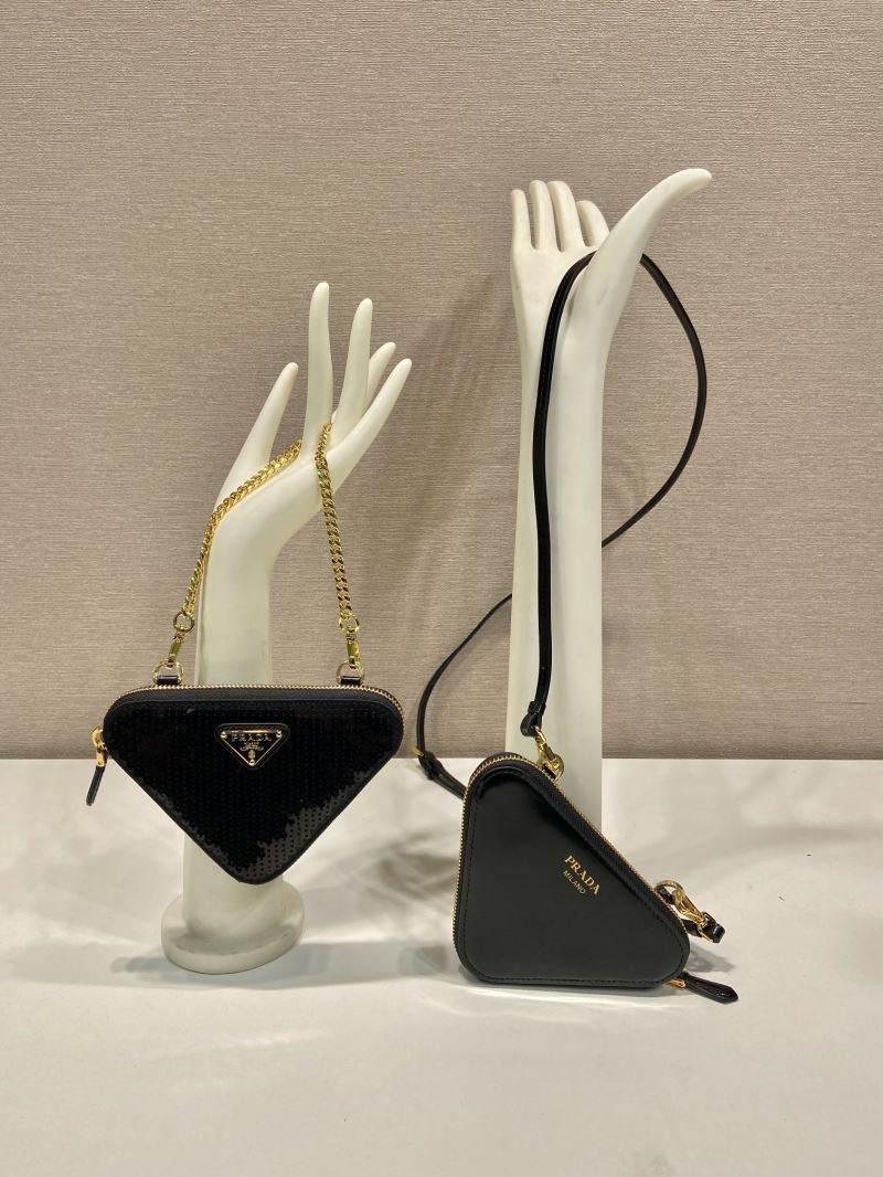 Pra*a triangle pouch